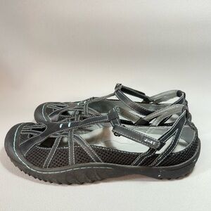 J-41 Adventure On Jeep Engineered Dash Mesh Black Hiking Shoes